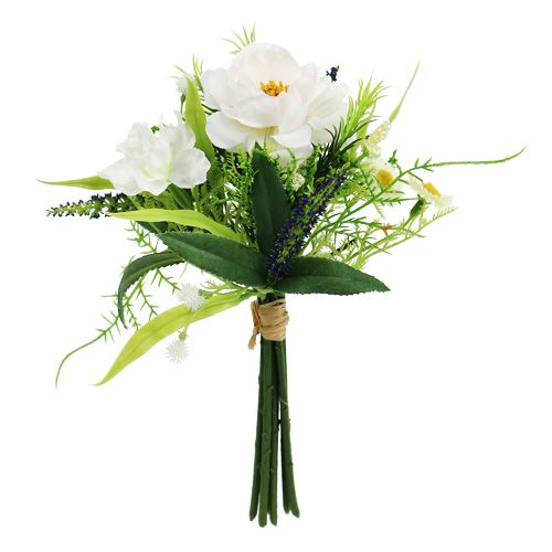 Blumenstrauß weiß 20cm