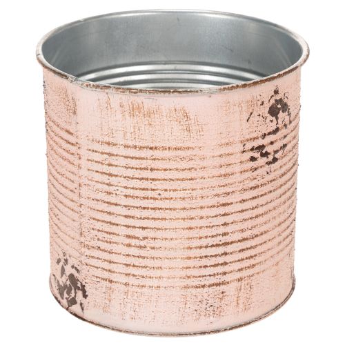 Blumentopf Deko Dose Lachs