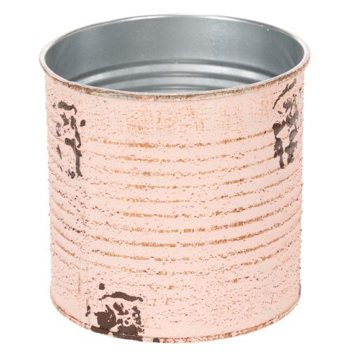 Blumentopf Deko Dose Lachs
