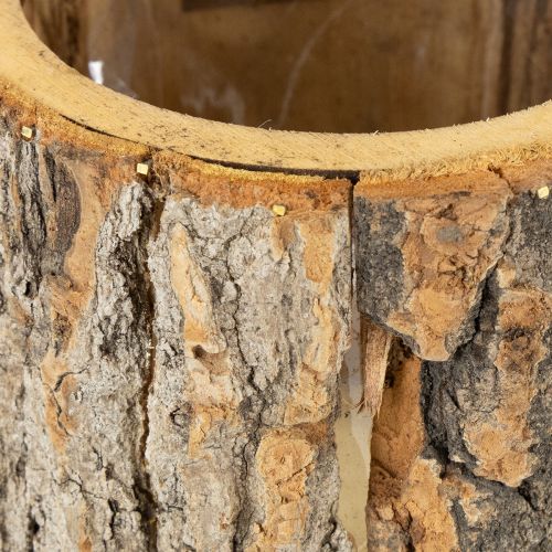 Artikel Blumentopf Holz Übertopf Vogelscheuche Rost H24,5cm