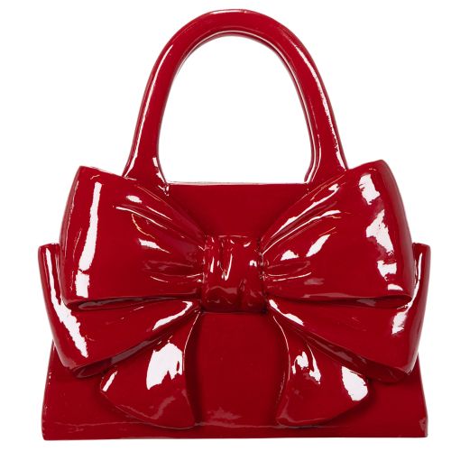 Deko Vase Handtaschenform