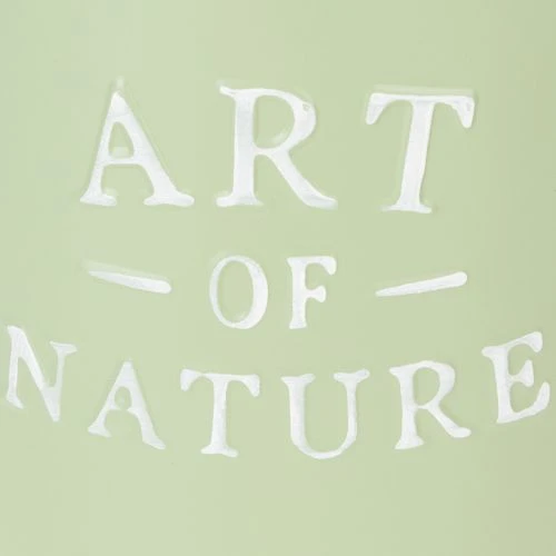 Blumentopf Zink Art of Nature Mintgrün Ø17,5cm H15cm | Floristik21.de