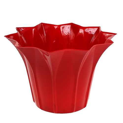 Floristik21 Blumentopf Plastik Ø14cm Rot 10St