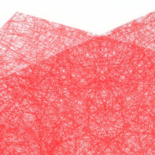 Blumentüte Jute Rot L36cm B25cm - 12cm 50St