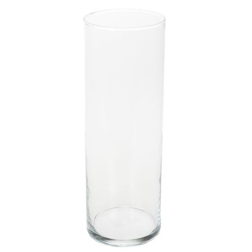 Glaszylinder Vase 30 cm Transparent für Dekoration und Blumenarrangements