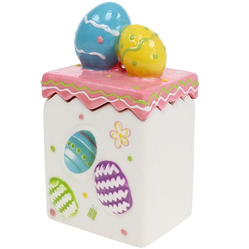 Bonbondose Rosa Ostern 13,5cm Bonbondose Rosa Ostern 13,5cm