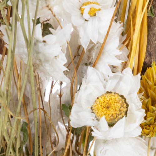 Artikel Trockenblumenstrauß aus Sola-Holz mit Rosen 75 cm Dekoration Innenbereich