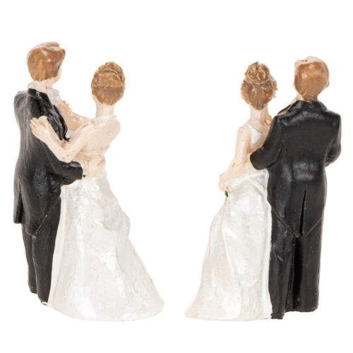 Brautpaar 6cm 2St | Floristik21.de
