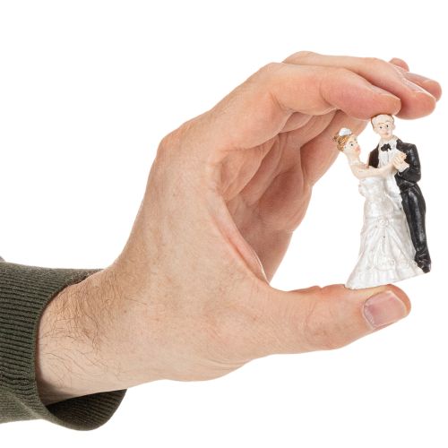 Brautpaar 6cm 2St | Floristik21.de