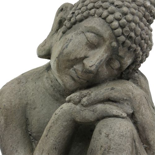 Floristik21 Buddha Skulptur H40cm