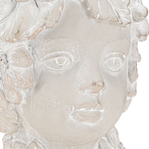 Artikel Büste aus Steinguss Frau Blumenvase Deko Übertopf Antik H21,5cm