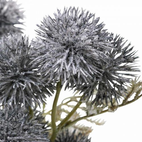 Kunstpflanzen Distel Blau Kugeldistel L33cm 3St