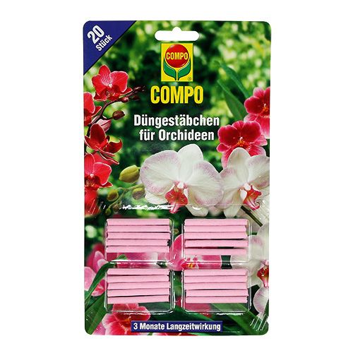 Floristik21 COMPO Düngestäbchen für Orchideen 20St