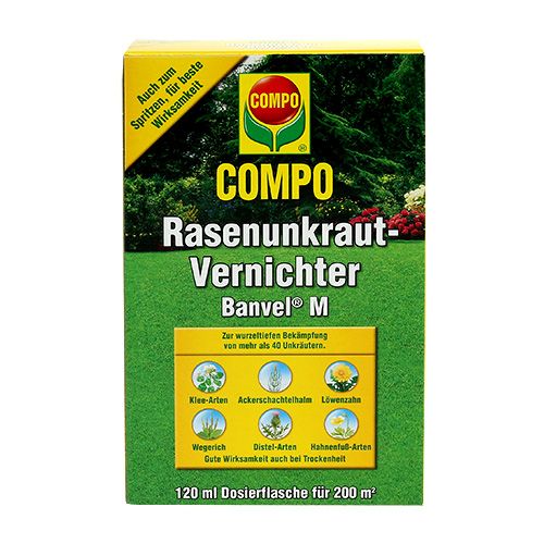 Floristik21 COMPO Rasenunkraut-Vernichter Banvel M 120ml