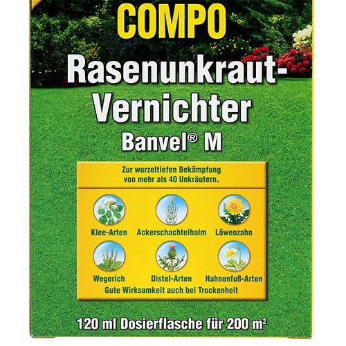 Floristik21 COMPO Rasenunkraut-Vernichter Banvel M 120ml