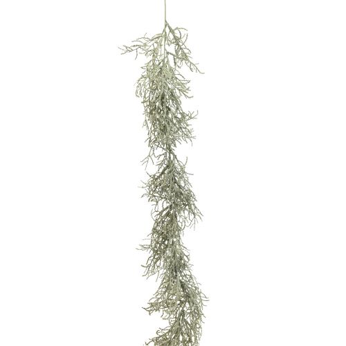 Floristik21 Calocephalus Girlande Kunstpflanzen Silber Grau 122cm