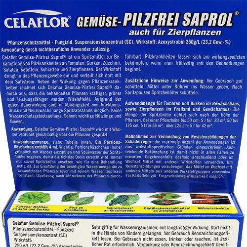 Floristik21 Celaflor Gemüse-Pilzfrei Saprol Fungizid 8ml