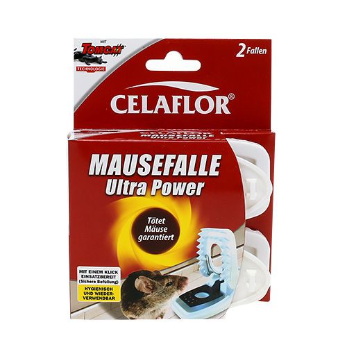 Floristik21 Celaflor Mausefallen Ultra Power 2St