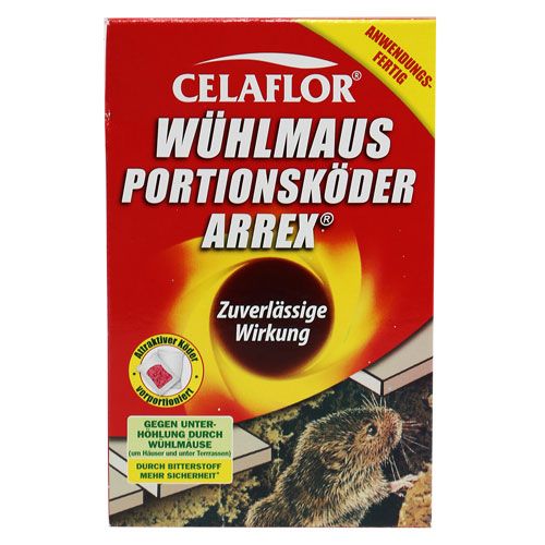 Floristik21 Celaflor Wühlmaus Portionskörder Arrex 200g