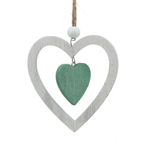 Artikel Christbaumschmuck Mix Grün, Weiß 10cm 9St
