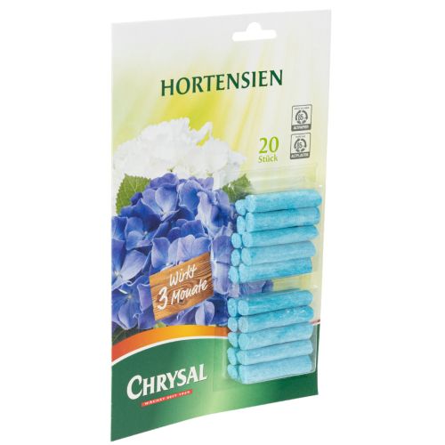 Artikel Mineralische Düngestäbchen Chrysal für Hortensien 20 Stück, Sofort- und Langzeitwirkung