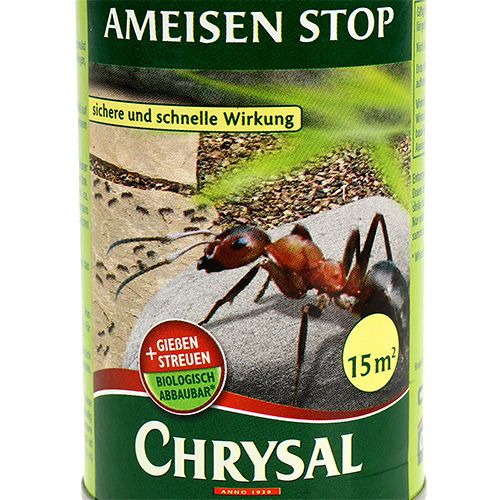 Floristik21 Chrysal Ameisen STOP Köder zum Streuen und Gießen 150gr