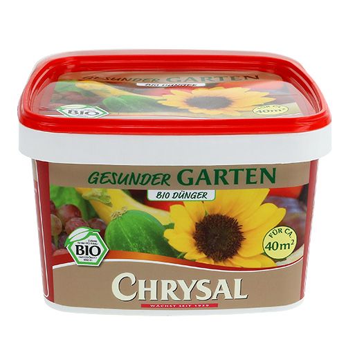Floristik21 Chrysal Gesunder Garten Biodünger 2,5kg