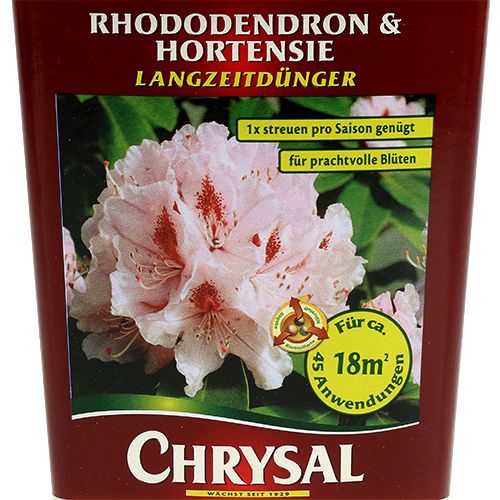 Artikel Chrysal Langzeitdünger Rhododendron, Hortensie 900g