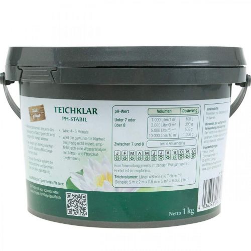 Floristik21 Chrysal Teichklar 1kg