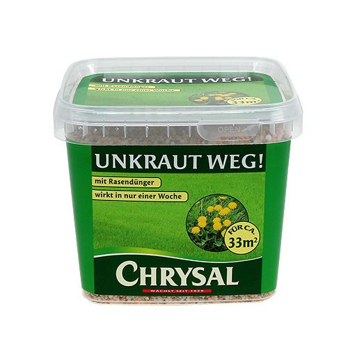 Floristik21 Chrysal Unkraut weg m. Rasendünger 1kg