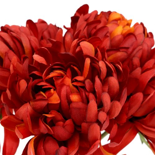 Artikel Chrysanthemen Strauß Zinnoberrot 28cm 6St