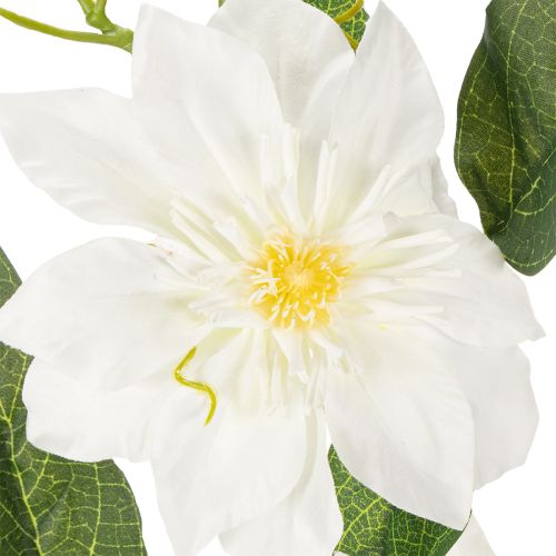 Artikel Künstlicher Clematis Zweig mit weißen Blüten 81cm – Eleganter Dekozweig 2er Set
