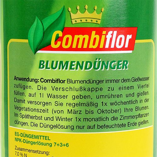 Floristik21 Combiflor Blumendünger 1 l