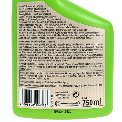 Floristik21 Compo Schmierseifenspray 750ml