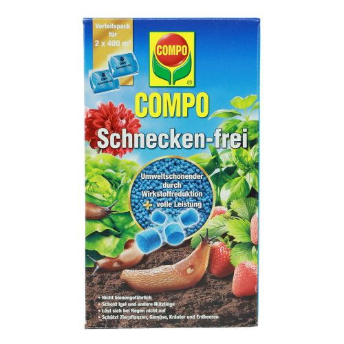 Floristik21 Compo Schnecken-frei Schneckenkorn 2×200g