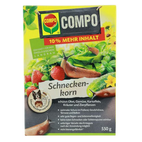 Floristik21 Compo Schneckenkorn Schneckenköder Granulat 550g