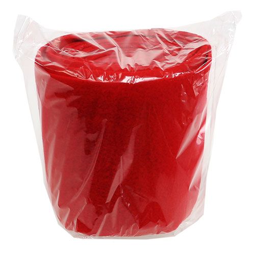 Floristik21 Deko Vlies Rot 15cm 5m