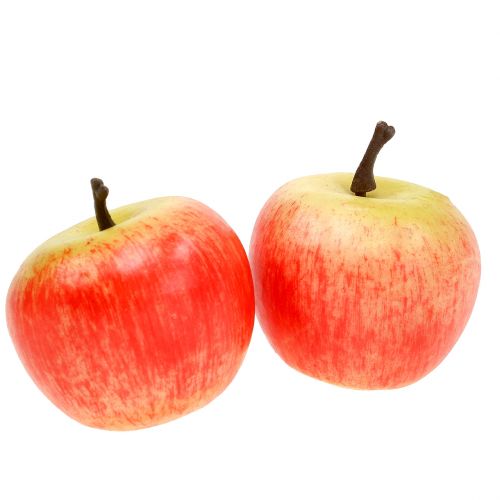 Floristik21 Deko-Äpfel Cox 4cm 24St