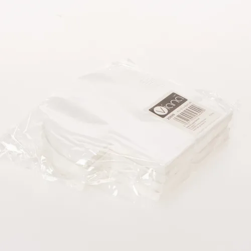 Wabenpapier Kürbis Rund Weiß 24 cm mit Vertiefung 4 Stück | Floristik21.de