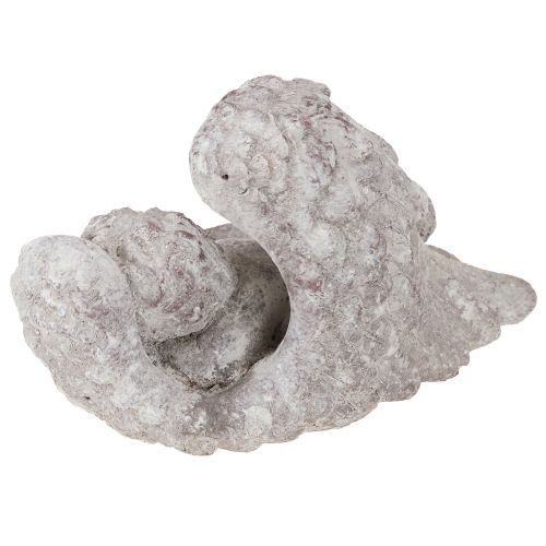 Artikel Engel Figur schlafend mit Flügeln 22,5 cm Grabdekoration