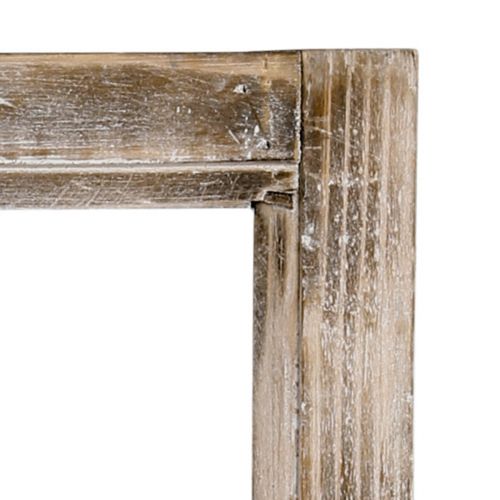 Floristik21 Deko Fenster Rahmen Holzdeko rustikal Braun 40×60cm