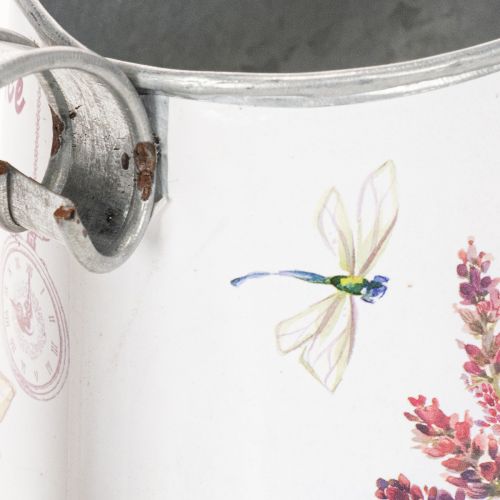Deko Gießkanne Metall Lavendel Retro Garten 30×11×14,5cm | Floristik21.de
