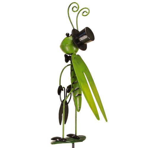 Artikel Deko Grashüpfer am Stab Metall Gartendeko 77cm 2er Set Gartenfiguren