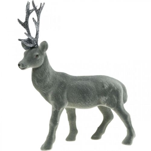 Artikel Deko Hirsch Dekofigur Deko-Rentier Anthrazit H28cm