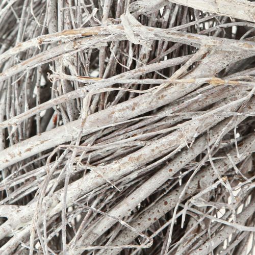 Artikel Deko Kranz groß Ulmenzweige Weißgrau Ø50cm – Elegante Dekoration