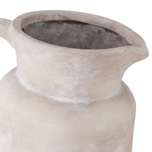 Artikel Deko Krug Keramik Beige Ø16cm H29cm – Rustikale Eleganz