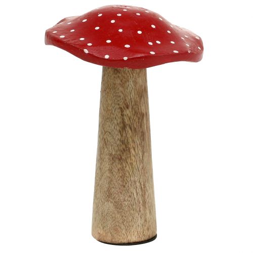 Floristik21 Fliegenpilze aus Holz 14cm 6St
