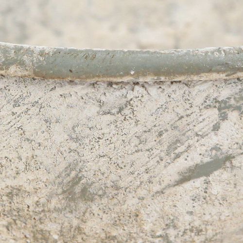 Artikel Deko Pokal Metall Kelch antik Ø12cm H10,5cm Vintage 2 Stück