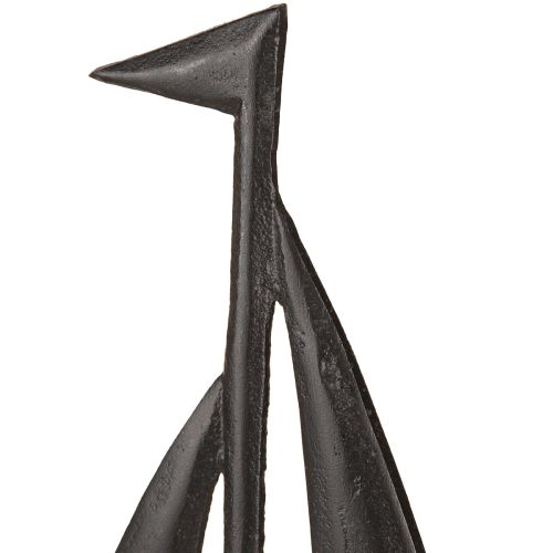 Artikel Deko Segelboot Holz Metall, Maritim, Natur Schwarz, Dekoration, H30,5cm
