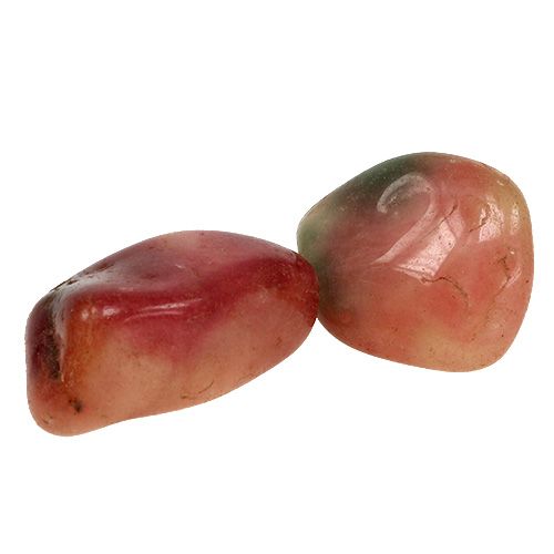 Deko Steine Rosa-Creme glänzend 4cm - 6cm 1kg